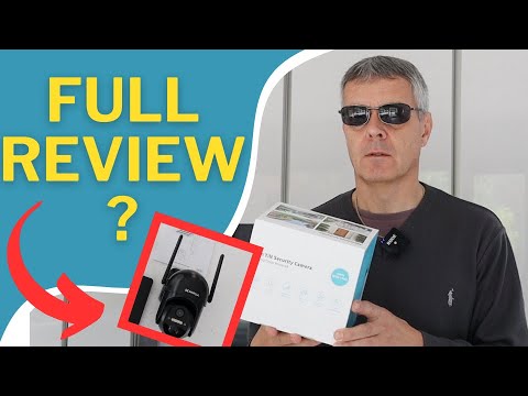 SEHMUA Solar Security Camera - Full Review + Test!