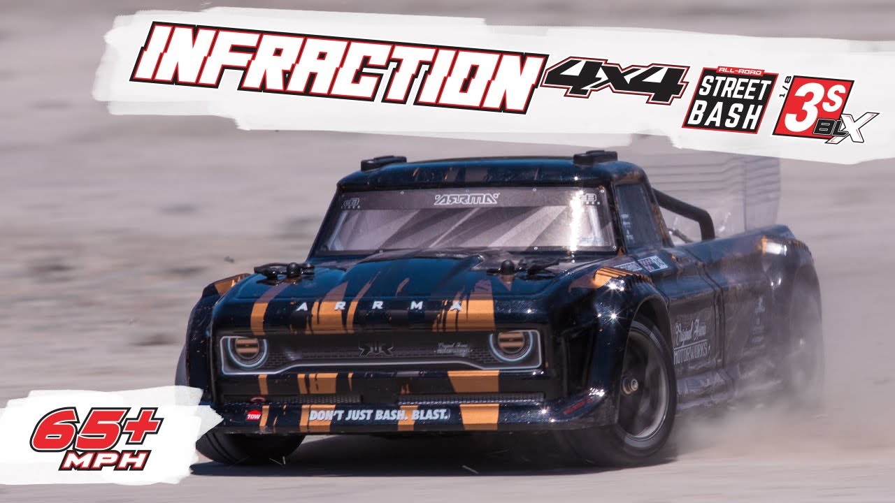 @ARRMARC INFRACTION 4x4 3S BLX // ALL-ROAD Attack [ARA4315]