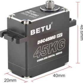 BETU 45Kg Coreless Servo Motor HV 8.4V