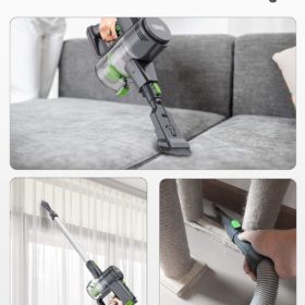 Cordless Stick Vacuum Cleaner 23KPa Powerful Suction for Pet Family