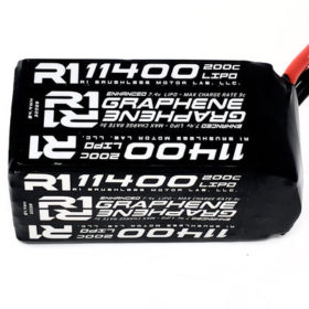 R1 Wurks 11400 Mah 200c 2S Shorty Soft Case For Drag Racing 030029
