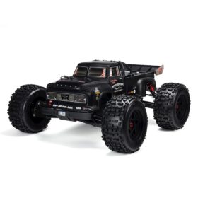 Arrma Notorious 6S BLX Brushless RTR 1/8 Monster Stunt Truck (Black) (V5) w/SLT3 2.4GHz Radio.