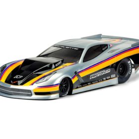 Protoform Chevrolet Corvette C7 1/10 Pro-Mod Short Course Drag Car Body (Clear)