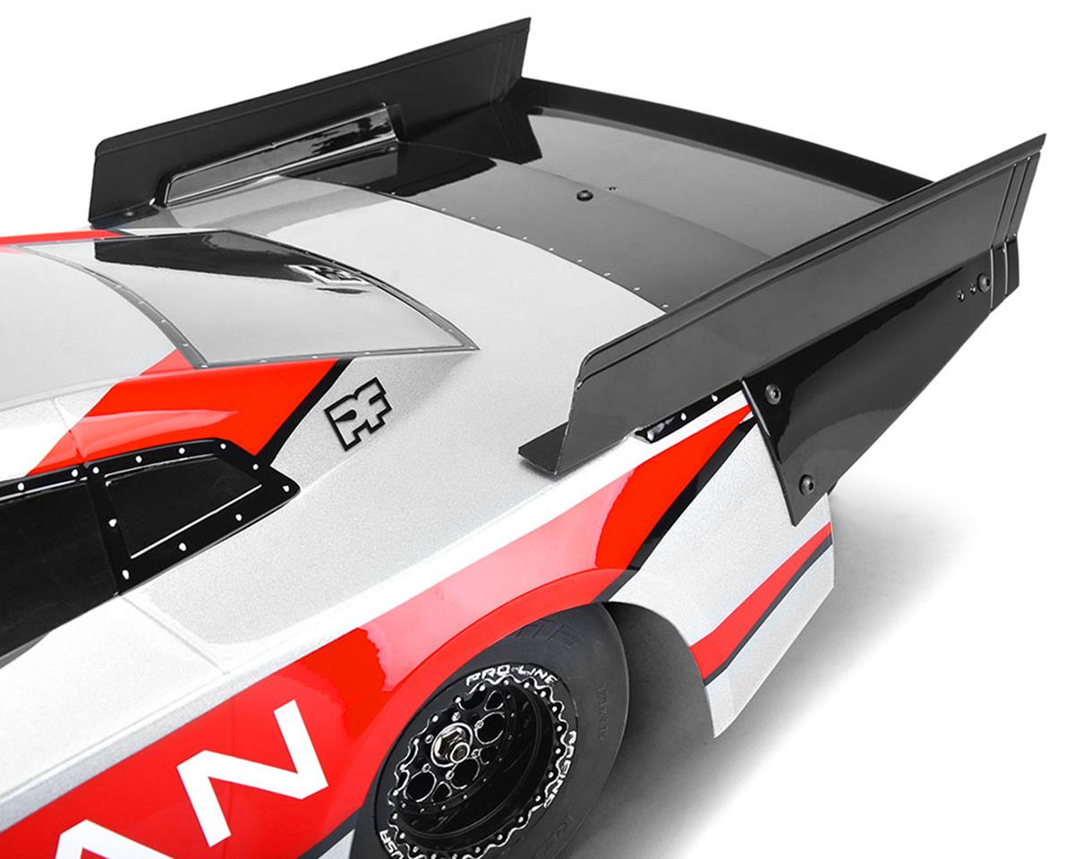 Protoform Nissan GT-R R35 Pro-Mod 1/10 Outlaw Drag Racing Wing Set (Clear) - Image 2