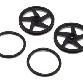 RJ Speed O-Ring Wheels 2 (Black) (2)
