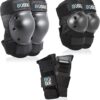 80SIX Multi-Sport Pad Set– Protective Gear for Skateboarding, Biking, Roller Skating, and Scooter