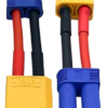EC5 FEMALE to XT90 MALE Adapter for RC FPV Battery Charging ESC