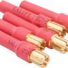 BDHI No Wires 6mm Male to 4mm Female Bullet Plug Adapter Connector for RC ESC Motor(B119-5)