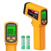 Infrared Thermometer Gun Non-Contact Laser Temperature Gun,-58°F~986°F(-50°C~530°C) AdjustableEmissivity,Digital Thermometer Gun for Industrial,Kitchen Cooking,Oven,Automotive,HVAC,Not for Human
