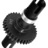 hopsupRC 39T Spur Gear Upgrades Part,Metal Center Diff,Speed Up Center Differential Spool Locker for 1/7Felony&Iniraction &Mojave 6S BLX&Limitess&1/8Kraton&Outcast&Notorious&Talion 6S BLX,Black