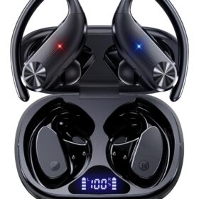 AI Real-Time Translation Earbuds: 166 Languages Translator HeadphonesOffline Photo Movie Online Call Lock Screen Translating Mode, AI Chat, Ideal for Travel, Business, Meeting